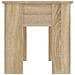 Tavolino Da Salotto Rovere Sonoma 101x49x52cm Legno Multistrato - Foto miniatura 3