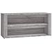 Scarpiera Grigio Sonoma 100x35x45 Cm In Legno Multistrato - Foto miniatura 2