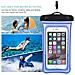 Custodia Mobile Impermeabile Galleggiante Misura Universale Blu   1 Pack - Foto miniatura 7