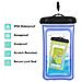 Custodia Mobile Impermeabile Galleggiante Misura Universale Blu   1 Pack - Foto miniatura 8