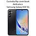 Smart Book Custodia A Libro Poket Flip Cover Case Per Samsung Galaxy Xcover6 Pro Black - Foto miniatura 2