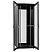 Armadio Server Rack 19'' 800x1000 42u Nero Porta Grigliata Doppio Battente Serie Evolution Ventilato - Foto miniatura 1