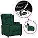 Lusso Casadino -  Poltrona Alzapersona Verde Scuro Tessuto - Foto miniatura 2