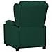 Lusso Casadino -  Poltrona Alzapersona Verde Scuro Tessuto - Foto miniatura 4