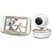 Baby Monitor  Vm50g Con Telecamera – Schermo A Colori Da 5"", Visione Notturna, Zoom Digitale, Conversazione Bidirezionale, Sensore Di Temperatura, Microfono Ad Alta Sensibilità, Portata Fino A 300 Metri - Foto miniatura 3