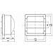 Proiettore Simmetrico 140x140mm Con Cornice Nera - Foto miniatura 4