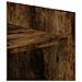 Scarpiera Rovere Fumo 74,5x37,5x100 cm in Legno Multistrato - Foto miniatura 8
