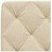 Cuscino Testiera Crema 200 cm in Tessuto - Foto miniatura 7