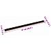 Paragradini 10 pcs Marrone 67 cm Alluminio - Foto miniatura 8