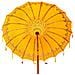 Parasol Balinese Giallo 180-190 cm Cotone, legno massello - Foto miniatura 8