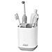 Portaspazzolini Easystore Grigio Chiaro Organizzatore Compatto Base Antiscivolo Materiali Resistenti Ideale Per Piccoli Bagni - Foto miniatura 1