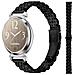 Elegante Cinturino In Acciaio Inossidabile A Sette Perline Compatibile Con Garmin Lily 2 Black - Foto miniatura 1