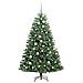 Albero di Natale Artificiale con Rami Pieghevoli Verde 150 cm - Foto miniatura 3
