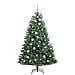 Albero di Natale Artificiale con Rami Pieghevoli Verde 150 cm - Foto miniatura 4