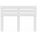 Testiera con testiera Bianco 150 cm Legno multistrato - Foto miniatura 4