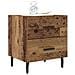 Armadio da Notte 2 pcs Legno vecchio 40 x 35 x 47,5 cm - Foto miniatura 3