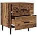 Armadio da Notte 2 pcs Legno vecchio 40 x 35 x 47,5 cm - Foto miniatura 5