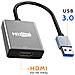 Adattatore Video Hdmi A Usb 3.0, Schermo Full Hd 1080p, Nero - Foto miniatura 3