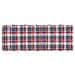 Cuscino per Lounger Sole Plaid Rosso e grigio 178 x 60 x 4 cm - Foto miniatura 4
