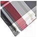 Cuscino per Lounger Sole Plaid Rosso e grigio 178 x 60 x 4 cm - Foto miniatura 5