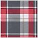 Cuscino per Lounger Sole Plaid Rosso e grigio 178 x 60 x 4 cm - Foto miniatura 7