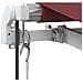 Tenda da Sole Retrattile Automatica con LED Bordò 350x250 cm - Foto miniatura 7