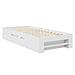Struttura del letto Bianco 90 x 200 cm Legno multistrato - Foto miniatura 6