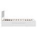 Struttura del letto Bianco 90 x 200 cm Legno multistrato - Foto miniatura 9