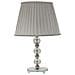 Lampada Da Tavolo Vkh156-argento-metallo-30x30x48 Cm - Foto miniatura 1