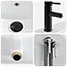 Set di mobili per il bagno Bianco Lucido 78,5 x 37,5 x 81 cm - Foto miniatura 8