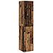 Set di Armadi da Bagno 5 pcs Legno antico 43 x 16 x 62,5 cm - Foto miniatura 6