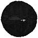 Cuscino con cuscino HEERLEN 2 pz Nero Fleece PV - Foto miniatura 4