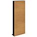 Mobile per CD Rovere Nero 65 x 23,5 x 175 cm - Foto miniatura 6