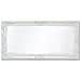 Specchio Da Parete Stile Barocco 100x50 Cm Bianco - Foto miniatura 5