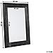 Specchio Moderno Da Parete Con Cornice Nera - 61x91cm - Lunel - Foto miniatura 5