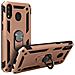 Cover Galaxy M20 Bi-materia Rigida Morbida Anello Magnetico Stand Rosa Gold - Foto miniatura 4