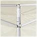 Gazebo Professionale Pieghevole Con 2 Pareti 2x2m Acciaio Crema - Foto miniatura 8
