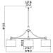 Tappeto Moderno Soffitto 3 x W / e27 prospect Park Fe / prospectpk / 3p - Foto miniatura 4