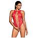 Body Atrevido E Intimo Per Donna B120 Rosso L - Foto miniatura 2