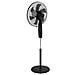 Ventilatori A Piantana Energy Silence Max Flow Control. 18 Pollici (45 Cm), 6 Lame, Potenza 70 W, Motore In Rame, 3 Velocità, Oscillazione 75 °, Altezza Regolabile, Timer, Telecomando - Foto miniatura 1