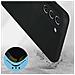 Cover In Silicone Semirigido Per Samsung Galaxy S21 Fe, Finitura Soft-touch Nera - Foto miniatura 5