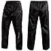 Antipioggia Antiacqua Anti Vento Impermeabili Pantaloni Foderato Moto Nero M - Foto miniatura 2
