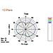 88898, IEEE 802.11a, IEEE 802.11ac, IEEE 802.11b, IEEE 802.11g, IEEE 802.11h, IEEE 802.11n, 2.4 - 2.4835 / 5.15 - 5.875, Omnidirezionale, -10 - 55 °C, RP-SMA, Nero - Foto miniatura 4