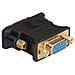 DVI-I male / VGA female, DVI-I, VGA, Maschio / femmina, Antracite, Oro, Plastica - Foto miniatura 2