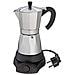273700 macchina per caffè Libera installazione Boccale per moca elettrico Alluminio, Nero 6 tazze Semi-automatica - Foto miniatura 2