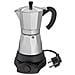 273700 macchina per caffè Libera installazione Boccale per moca elettrico Alluminio, Nero 6 tazze Semi-automatica - Foto miniatura 1