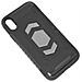 Maxy Custodia Defender Shell Alta Protezione Antiscivolo Magnetica Per Apple Iphone Xr Blk - Foto miniatura 1