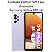 Custodia Tpu Silicone Lite Cover Soft-case Per Samsung Galaxy A32 4g Light Pink - Foto miniatura 2