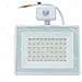 Faro Led Slim Bianco 50w Con Sensore Movimento 4500 Lumen 6400k Luce Fredda -in Alluminio- Ip65 L211*w245*h56mm - Foto miniatura 1