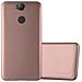 Custodia Compatibile Con Sony Xperia Xa2 In Oro Rosa Metallico - Coperchio Protettivo In Silicone Tpu Flessibile - Foto miniatura 1